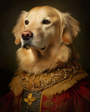 Aristocratic Golden Retriever