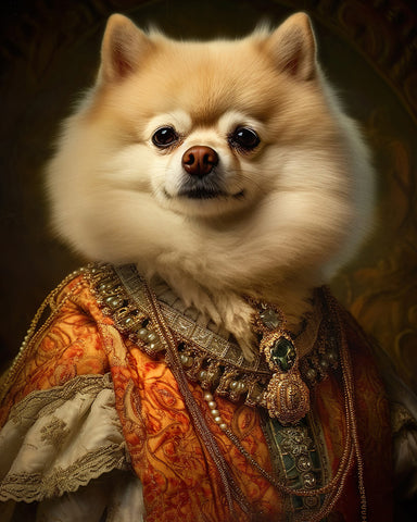 Aristocratic Pomeranian