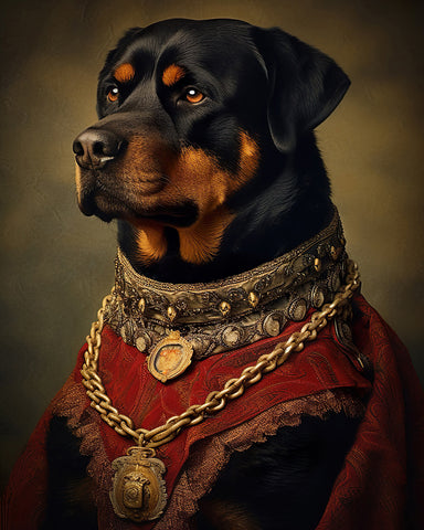 Aristocratic Rottweiler
