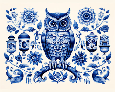 Ornamental Owl No1