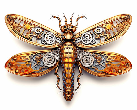 Mechanical Dragonfly No2
