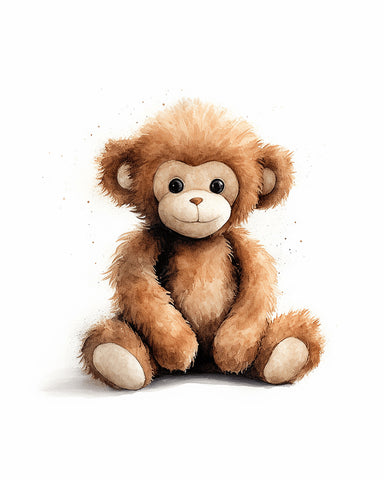 Baby Monkey Plush