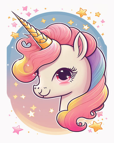 Cute Baby Unicorn