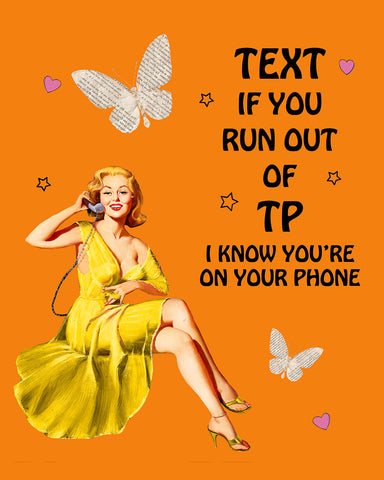 Text If You Run Out of TP No3