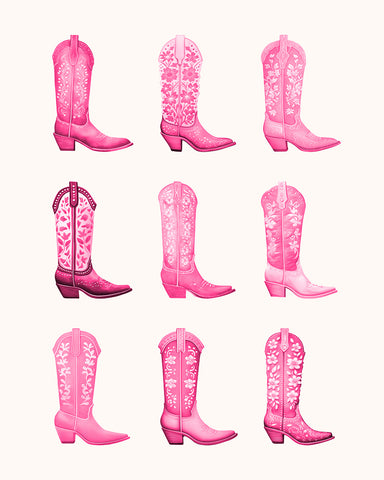 Pink Cowgirl Boots No2