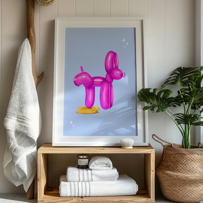 Peeing Balloon Dog No3