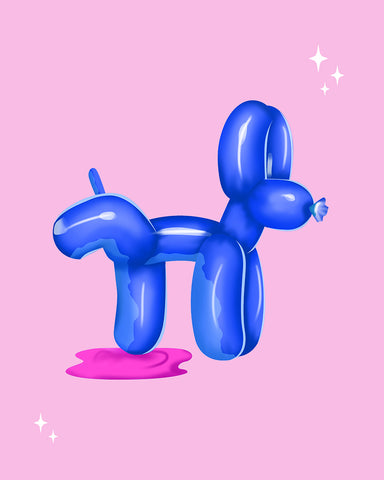 Peeing Balloon Dog No4