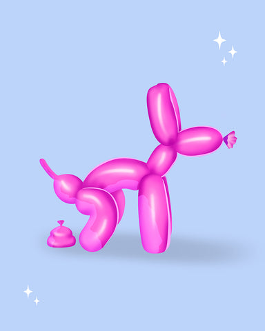 Pooping Balloon Dog No4