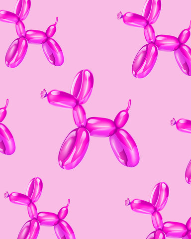 Pink Balloon Dogs No1