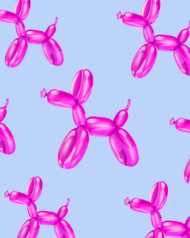 Pink Balloon Dogs No2