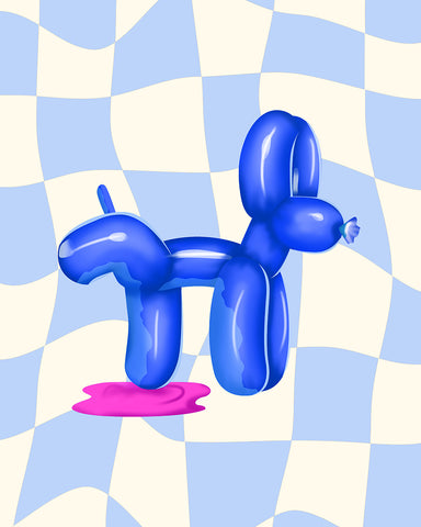 Peeing Balloon Dog No5