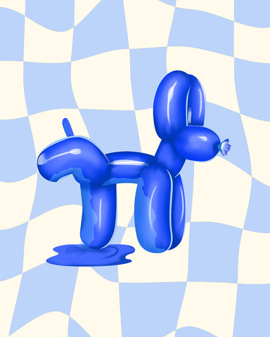 Peeing Balloon Dog No6