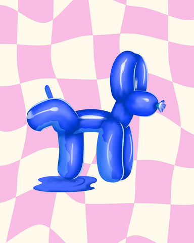 Peeing Balloon Dog No7