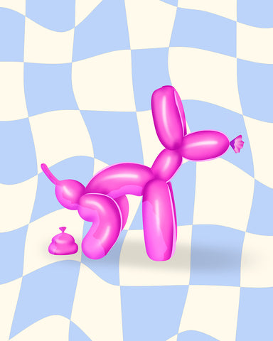 Pooping Balloon Dog No6