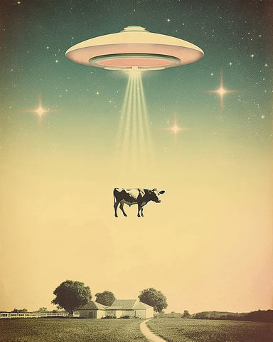 UFO Cow Abduction