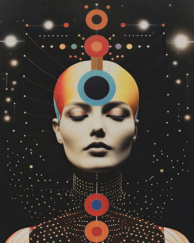 Trippy Woman Portrait No1