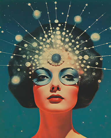 Trippy Woman Portrait No15