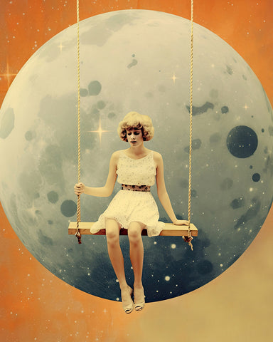 Woman on Swing