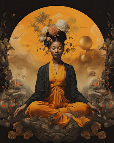 Woman Meditation No1