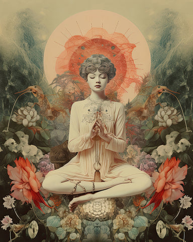 Woman Meditation No2