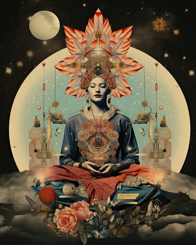 Woman Meditation No3