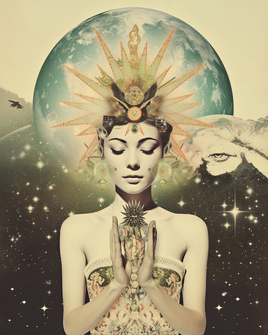 Surreal Woman Portrait No1