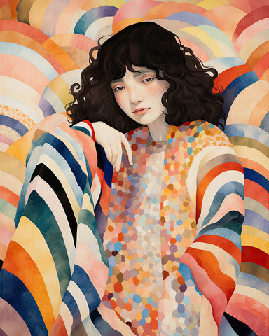 Woman In Robe No1