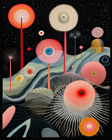 Psychedelic Cosmic Space No3