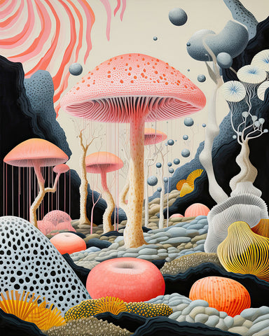 Trippy Mushrooms No1