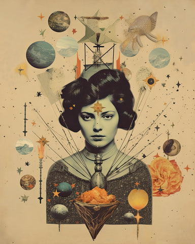 Surreal Woman Portrait No5