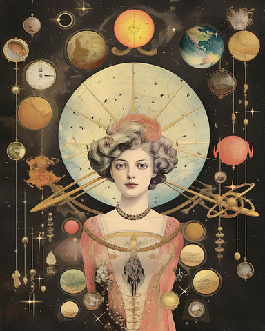 Trippy Woman Portrait No12