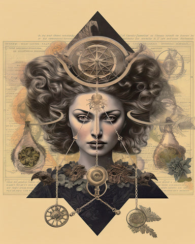 Surreal Woman Portrait No6