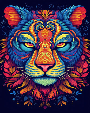 Colorful Tiger