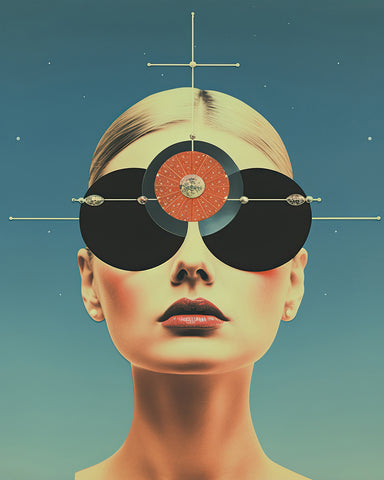 Trippy Woman Portrait No13