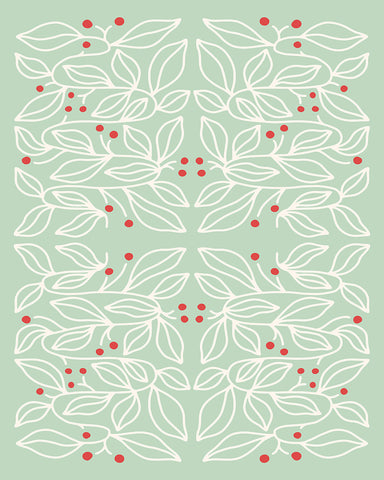 Holiday Floral Pattern