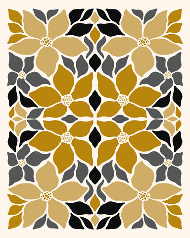 Golden Flowers