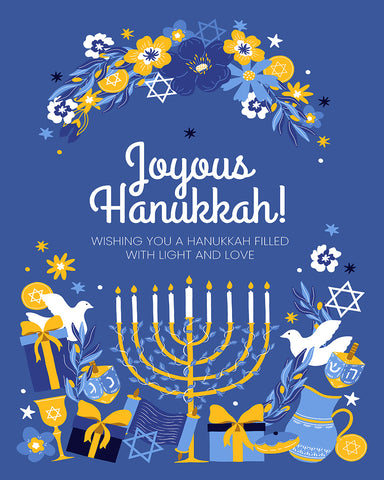 Joyous Hanukkah