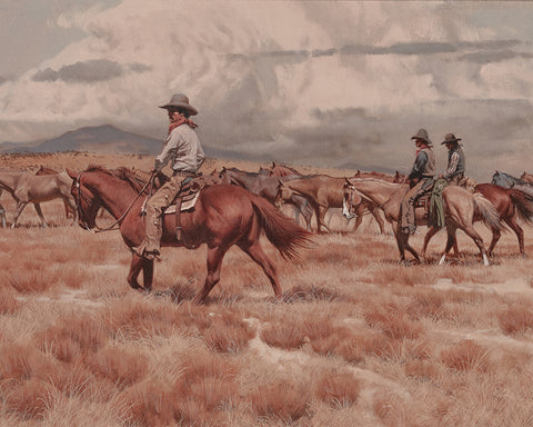 Frank McCarthy - With the Remuda