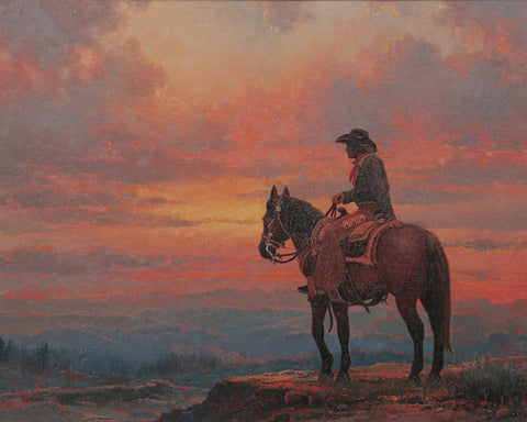 Sunset Cowboy