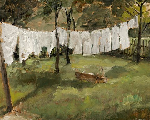 Johann Sperl - Washing Line