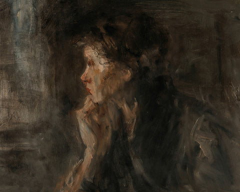 Jozef Israels - Meditation