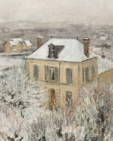 Gustave Loiseau - House in Winter