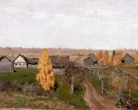 Isaac Levitan - Golden Autumn