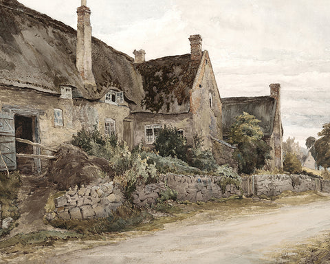 Thatched Cottage with Barn
