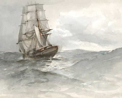 Albert Ernest Markes - Ship at Sea