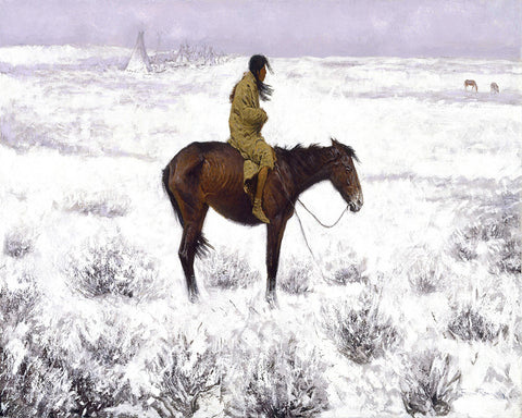 Frederic Remington - The Herd Boy