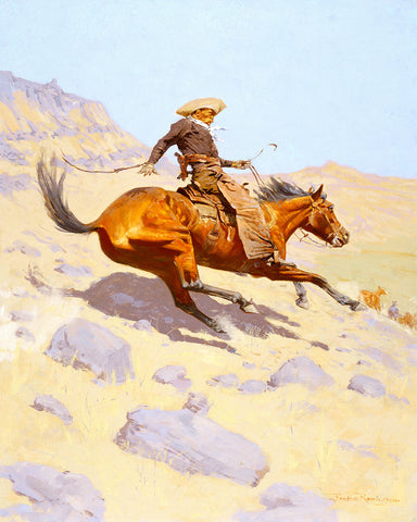 Frederic Remington - The Cowboy