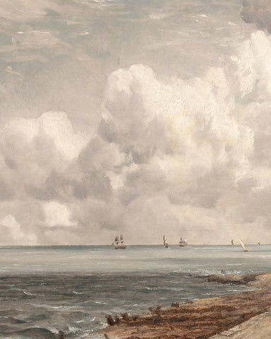 John Constable - Harwich, The Low Lighthouse and Beacon Hill