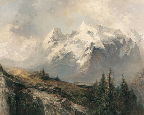 The Ortler and the Konigsspitze