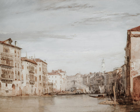 The Grand Canal, Venice, Looking Toward the Rialto